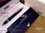 Perfect Replica AAA Montblanc StarWalker Black and Rose Gold Ballpoint Pen